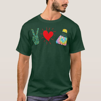 Liebe Badminton Shuttlescock T T-Shirt