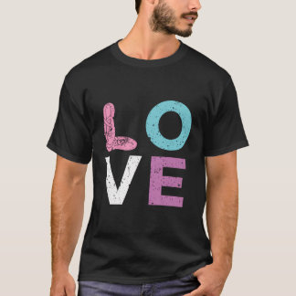 Liebe Ballett Geschenkkleidung für Tänzer T-Shirt