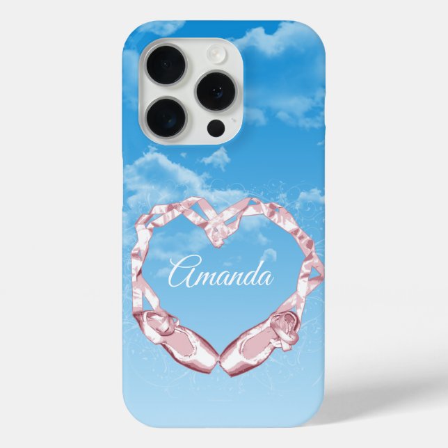 Liebe Ballett (Personalisiert) Case-Mate iPhone Hülle (Rückseite)