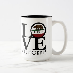 LIEBE Bangor California 15oz Zweifarbige Tasse