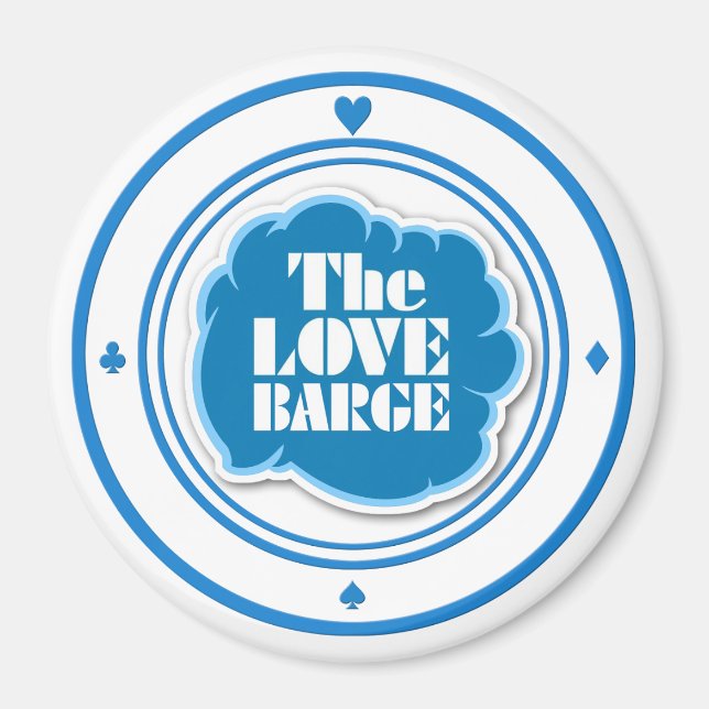 LIEBE BARGE Mighty Magic Magnet! Magnet (Vorne)