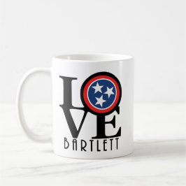 LIEBE Bartlett Tennessee 11ozMug Kaffeetasse
