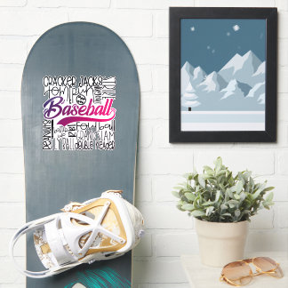 - Liebe Baseball - Baseball - Aufkleber