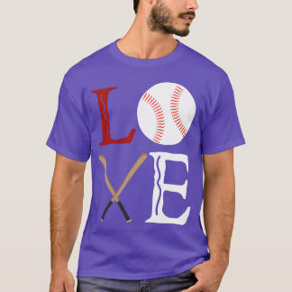 Liebe Baseball Freunde T-Shirt