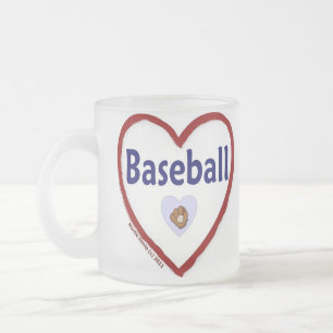 Liebe Baseball Mattglastasse
