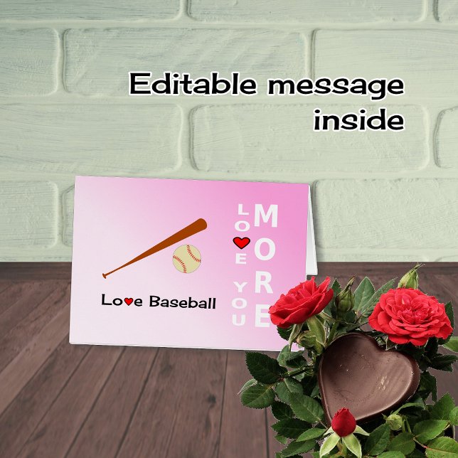 Liebe Baseball Romantische Rosa Sportarten (Von Creator hochgeladen)