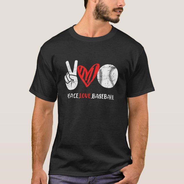 Liebe Baseball T-Shirt (Vorderseite)
