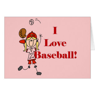 Liebe-Baseball-T-Shirts und Geschenke des