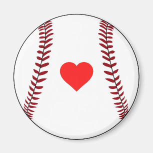 Liebe-Baseballmagnet Magnet