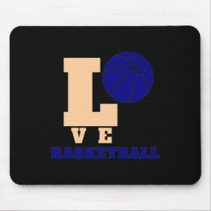 Liebe Basketball 1 Mousepad