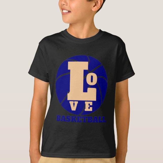 Liebe Basketball 3 T-Shirt (Vorderseite)