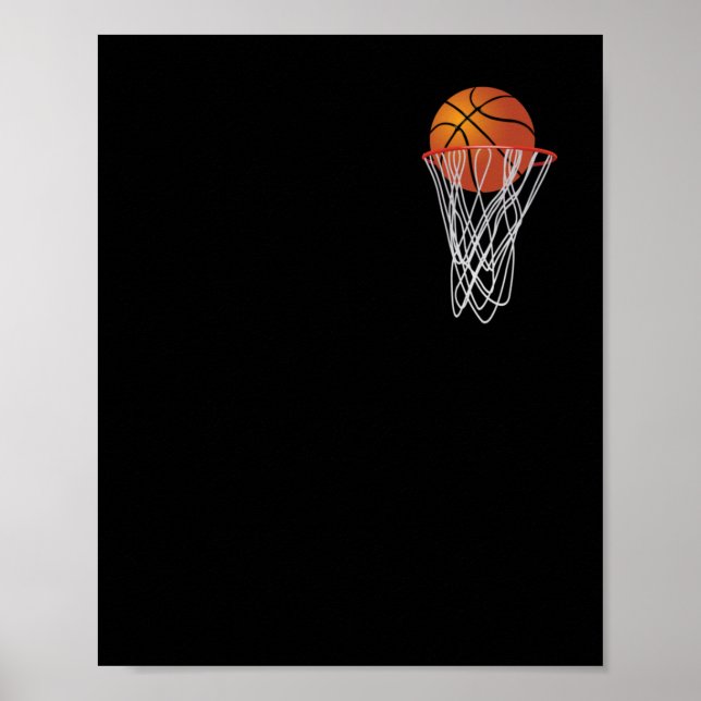Liebe Basketball - Basketball-Spieler Poster (Vorne)
