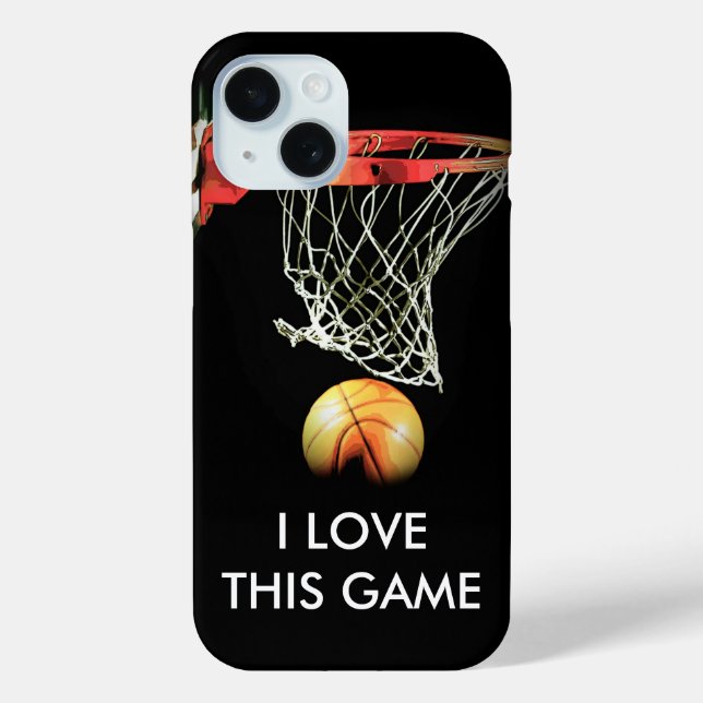 Liebe Basketball Case-Mate iPhone Hülle (Rückseite)