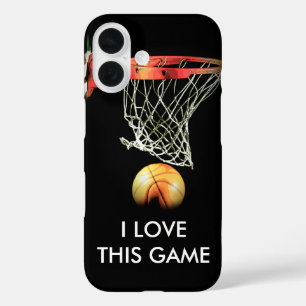 Liebe Basketball iPhone 16 Hülle