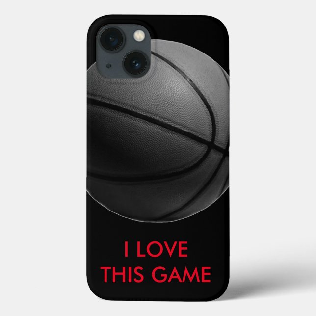 Liebe Basketball Case-Mate iPhone Hülle (Rückseite)