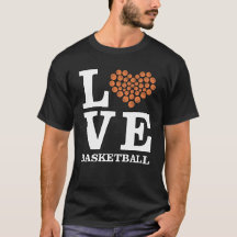 Liebe Basketball - Herz von Ballen