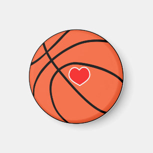 Liebe Basketball Magnet