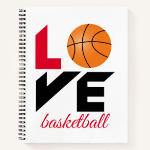 Liebe Basketball Notizbuch