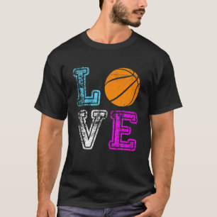 Liebe Basketball Team Fan Basketball Lover Women G T-Shirt