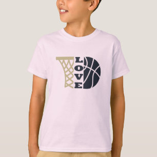 Liebe Basketballkorb T-Shirt