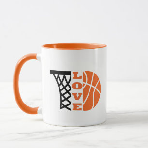 Liebe Basketballkorb Tasse