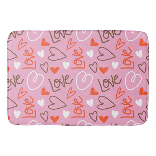 Liebe Bath Mat Badematte (Vorderseite)
