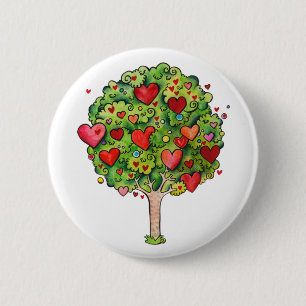 Liebe-Baum Button