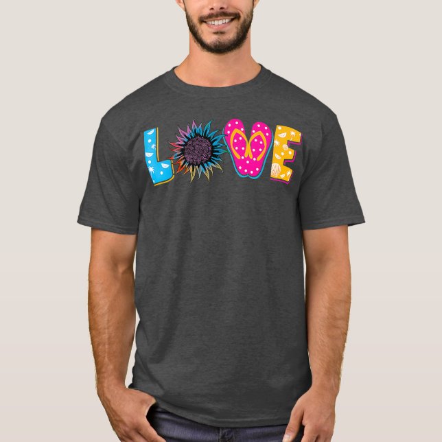 Liebe Beach T-Shirt (Vorderseite)