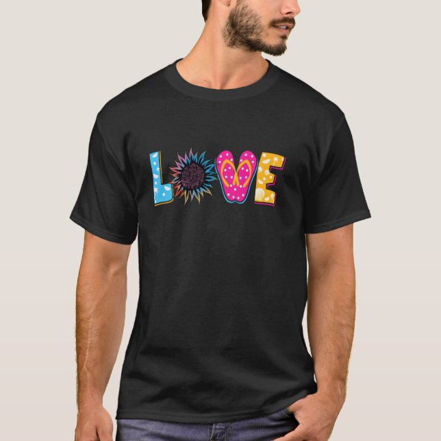 Liebe Beach T-Shirt (Vorderseite)