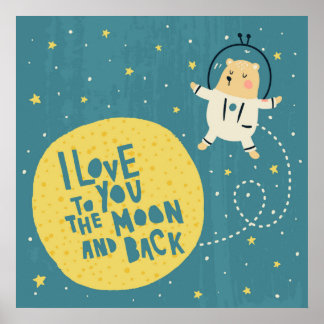 Liebe BEAR-Plakat Poster