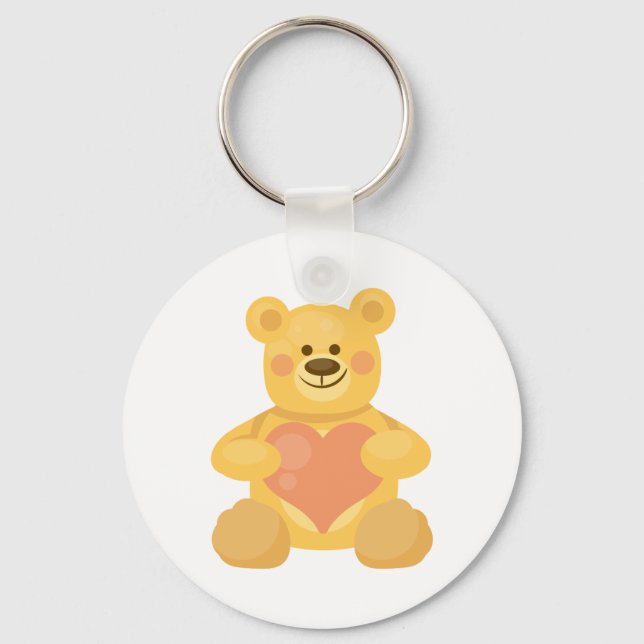 Liebe Bear Schlüsselanhänger (Vorderseite)