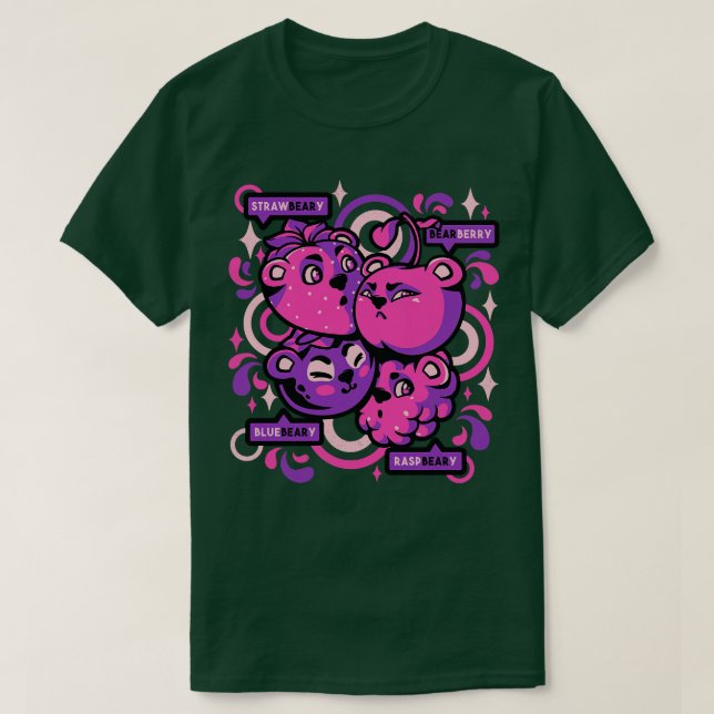 Liebe Bearies von Tobe Fonseca T-Shirt (Design vorne)