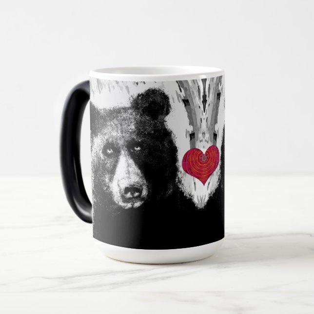 Liebe Bears Verwandlungstasse (Vorderseite Links)