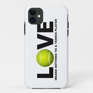 Liebe bedeutet nichts zu einem Tennis-Spieler Case-Mate iPhone Hülle