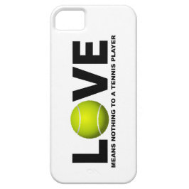 Liebe bedeutet nichts zu einem Tennis-Spieler Case-Mate iPhone Hülle