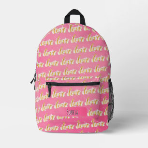 Liebe Bedruckter Rucksack