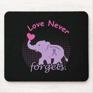 Liebe beendet Alzheimer End Heimer Heimers Bewusst Mousepad