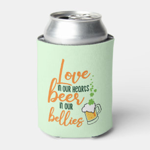 Liebe & Beer St. Patrick’s Day Fun-61146 Hoodie Dosenkühler