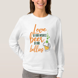 Liebe & Beer St. Patrick’s Day Fun-61146 Hoodie T-Shirt
