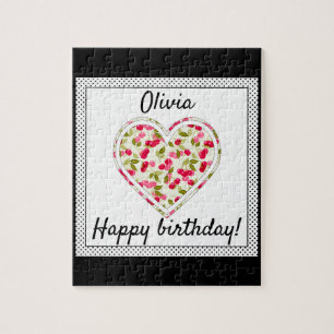 Liebe, Beeren, Kirsche Puzzle