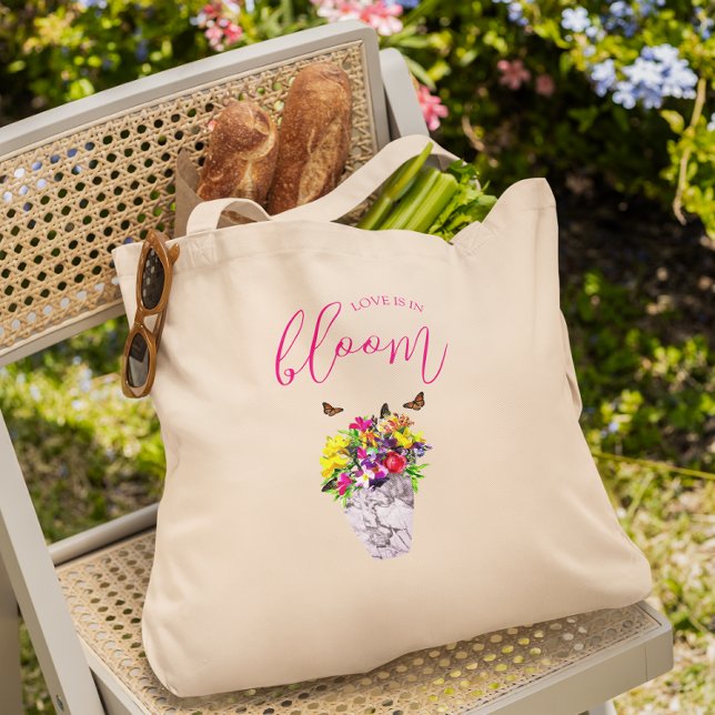 Liebe bei Blumenhochzeiten Tragetasche (Von Creator hochgeladen)
