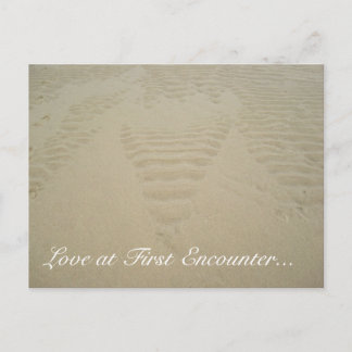 Liebe bei First Encounter... Postkarte