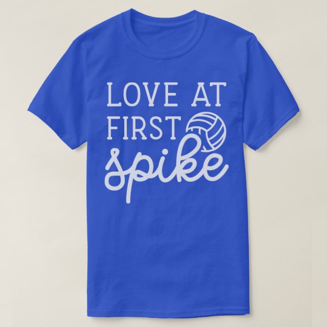 Liebe bei First Spike Volleyball Girls Boys Niedli T-Shirt (Design vorne)