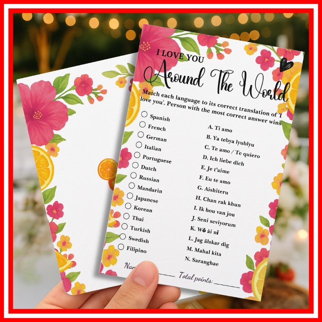 Liebe bei First Spritz I Liebe You World Wedding G (Von Creator hochgeladen)