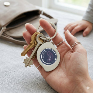 Liebe beide Pro-Life Mutter und Baby Wirbel Schlüsselanhänger