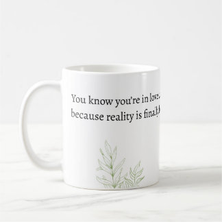 Liebe beim Frühstück genießen: Romantische Kaffeet Kaffeetasse