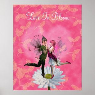 Liebe beim Tanzen von Blütenmärchen Poster