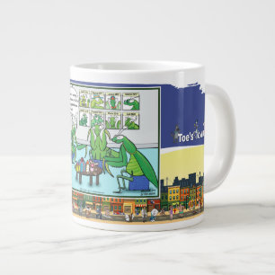 Liebe beißt… buchstäblich Trockener logischer Hu Jumbo-Tasse