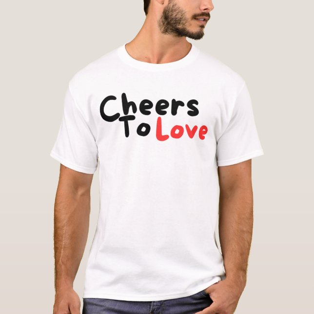 Liebe bejubeln - Romantisches Celebration-T-Shirt T-Shirt (Vorderseite)