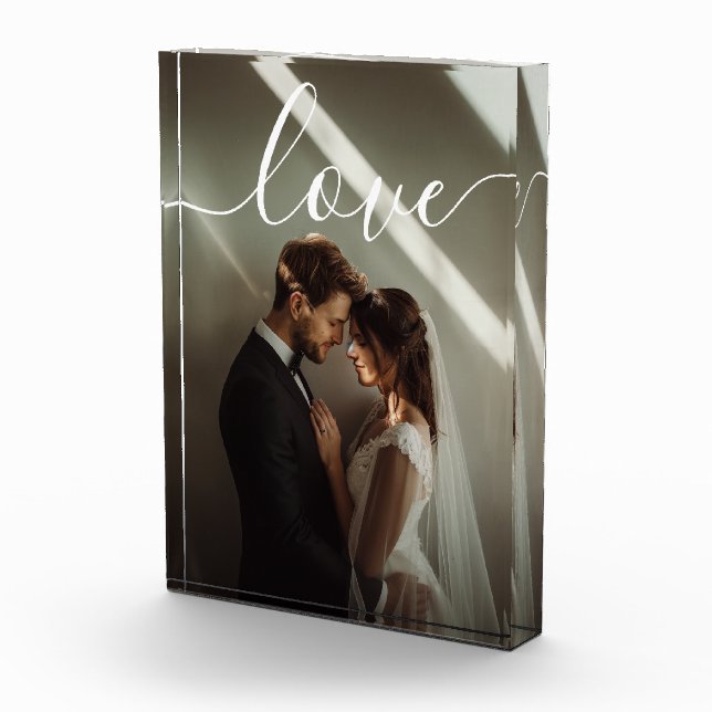 "Liebe" Benutzerdefiniertes Foto (Rechts)